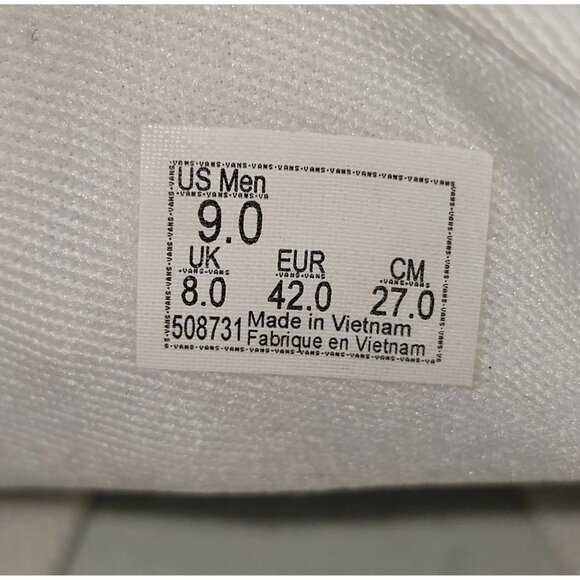 Vans Men's Yacht Club Old Skool Primary Color Block Canvas Shoes Size 9 114 - Picture 8 of 16